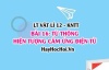 Lý thuyết Vật lí 12 Kết nối tri thức bài 16: Từ thông. Hiện tượng cảm ứng điện từ, định luật LENZ, định luật FARADAY